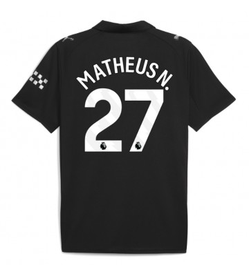 Manchester City Matheus Nunes #27 Bortatröja 2025-26 Kortärmad